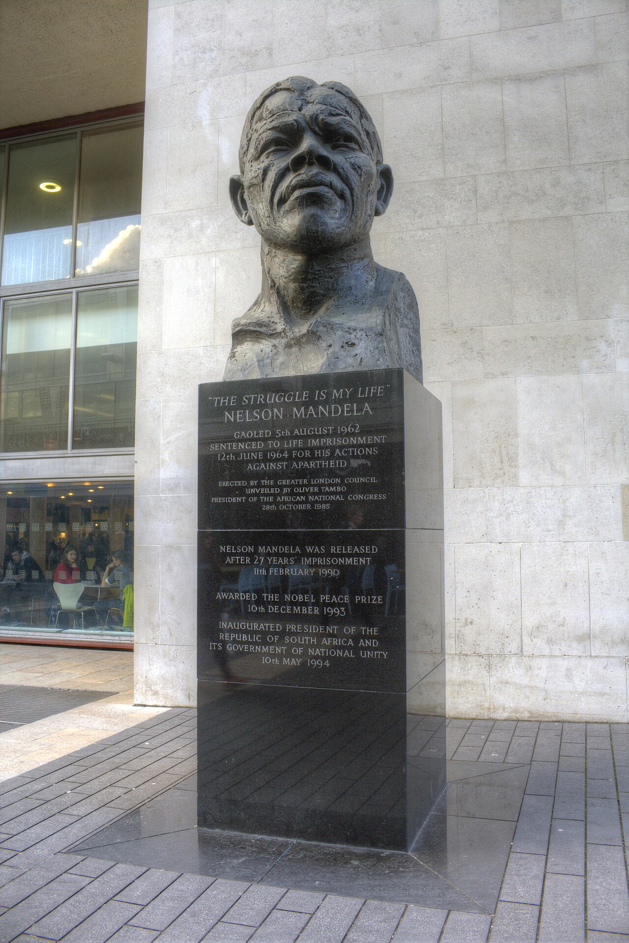 Nelson Mandela Bust