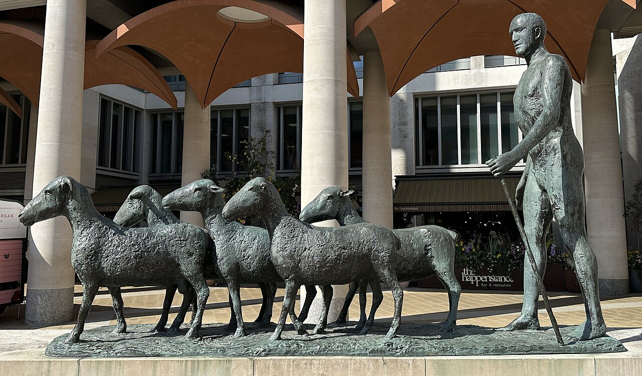 Shepherd and Sheep